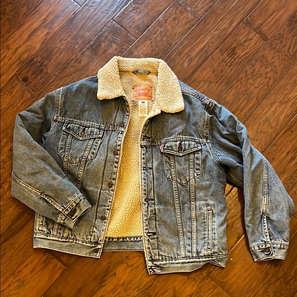 Levi's Denim Sherpa Lined Jacket 70520